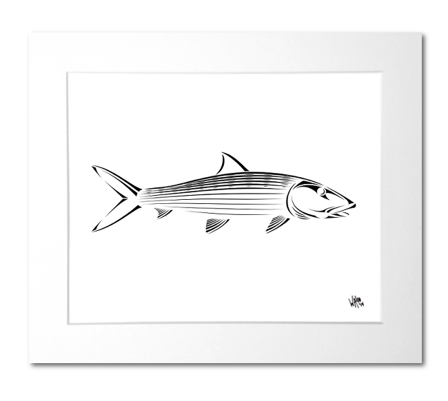 Bonefish Art Print