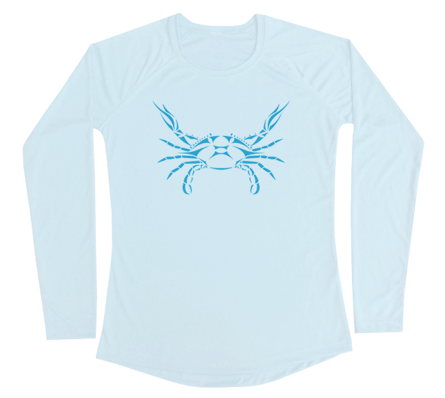 Blue Crab Performance Build-A-Shirt (Women - Front / AB)