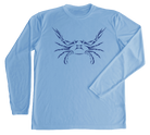 Blue Crab Performance Build-A-Shirt (Front / CB)