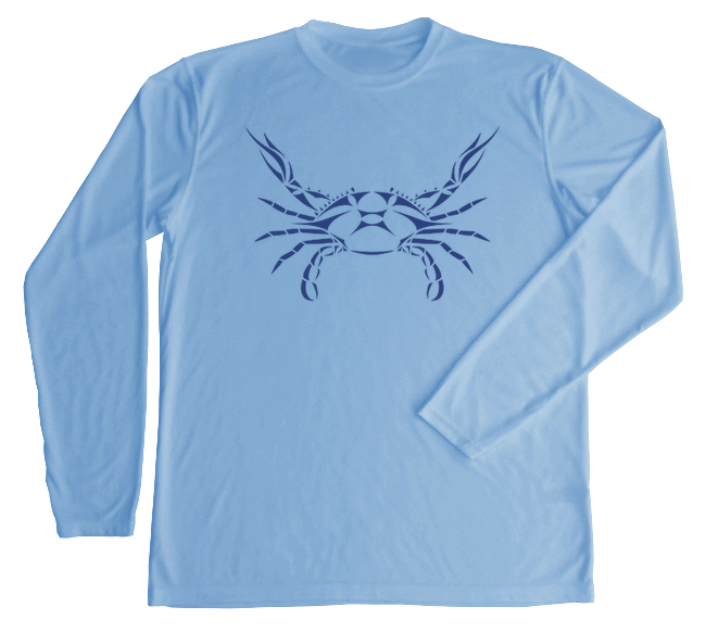 Blue Crab Performance Build-A-Shirt (Front / CB)