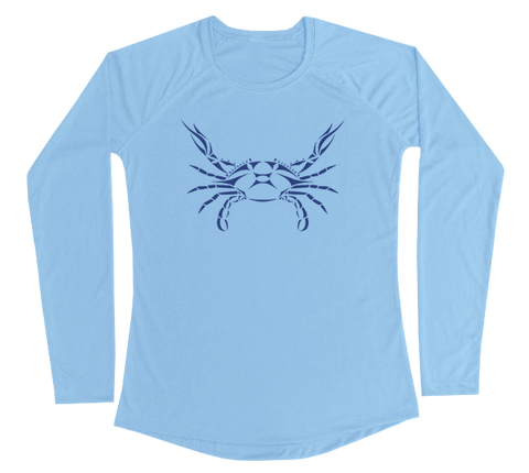 Blue Crab Performance Build-A-Shirt (Women - Front / CB)