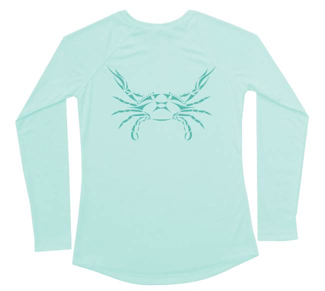 Blue Crab Performance Build-A-Shirt (Women - Back / SG)