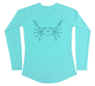 Blue Crab Performance Build-A-Shirt (Women - Back / WB)