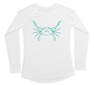 Blue Crab Performance Build-A-Shirt (Women - Back / WH)