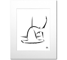 Great Hammerhead Art Print - White Mat 8x10 Print