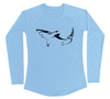 Great White Shark Performance Build-A-Shirt (Women - Front / CB)