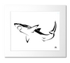 Great White Shark Art Print