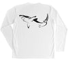 Great White Shark Performance Build-A-Shirt (Back / WH)