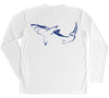 Great White Shark Performance Build-A-Shirt (Back / WH)