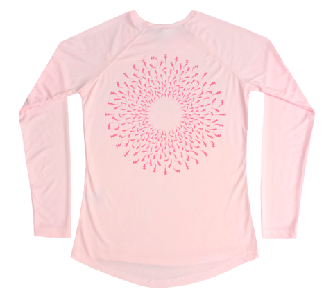 Hammerhead Mandala Performance Build-A-Shirt (Women - Back / PB)