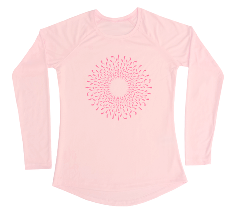 Hammerhead Mandala Performance Build-A-Shirt (Women - Front / PB)