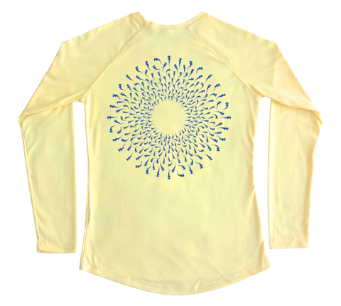 Hammerhead Mandala Performance Build-A-Shirt (Women - Back / PY)