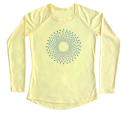 Hammerhead Mandala Performance Build-A-Shirt (Women - Front / PY)