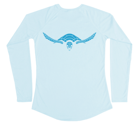 Hawksbill Sea Turtle Performance Build-A-Shirt (Women - Back / AB)