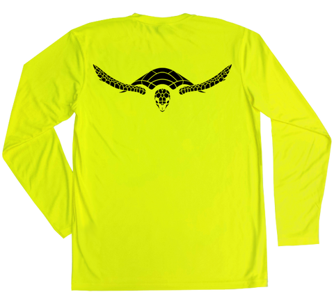 Hawksbill Sea Turtle Performance Build-A-Shirt (Back / SY)