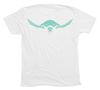 Hawksbill Sea Turtle T-Shirt Build-A-Shirt (Back / WH)
