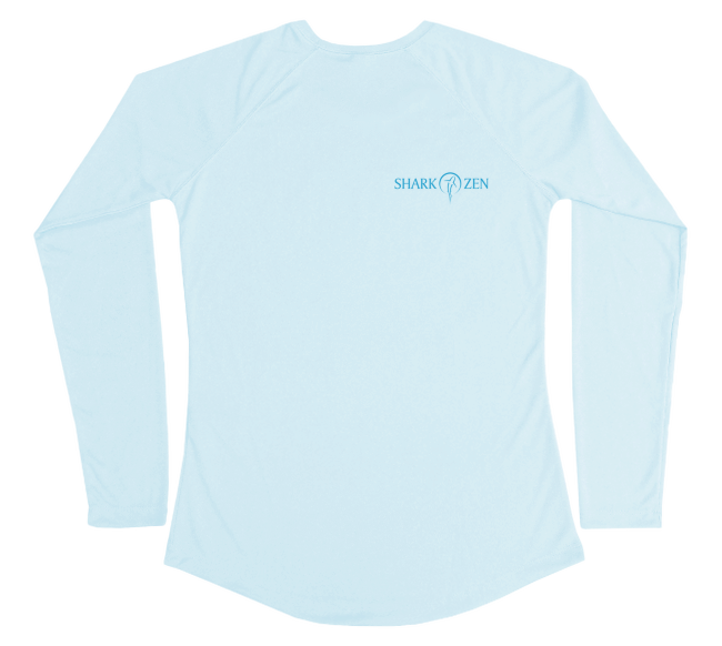 UV Protective Women's Manta Ray Shirt Front