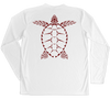 Loggerhead Sea Turtle Performance Build-A-Shirt (Back / WH)