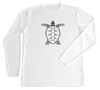 Loggerhead Sea Turtle Performance Build-A-Shirt (Front / WH)