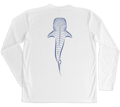 Whale Shark Performance Build-A-Shirt (Back / WH)