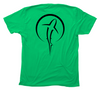 Shark Zen T-Shirt [Front or Back - Green / BL]