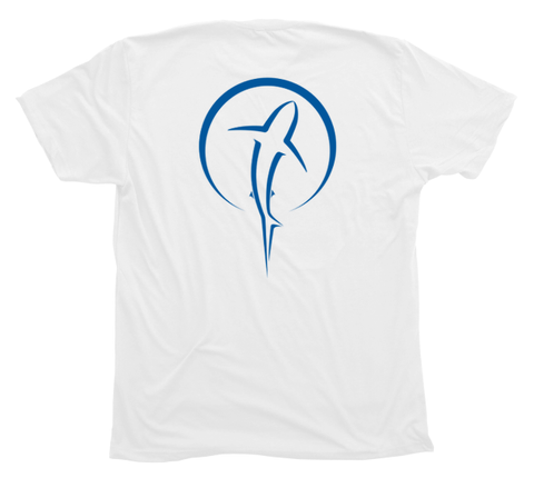 Shark Zen T-Shirt Build-A-Shirt (Back / WH)