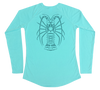 Spiny Lobster Performance Build-A-Shirt (Women - Back / WB)