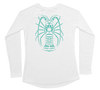 Spiny Lobster Performance Build-A-Shirt (Women - Back / WH)