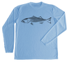 Striped Bass Performance Build-A-Shirt (Front / CB)