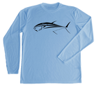 Bluefin Tuna Performance Build-A-Shirt (Front / CB)
