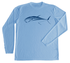 Bluefin Tuna Performance Build-A-Shirt (Front / CB)