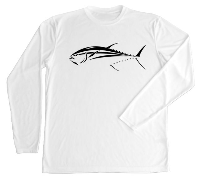 Bluefin Tuna Performance Build-A-Shirt (Front / WH)