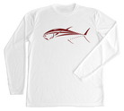 Bluefin Tuna Performance Build-A-Shirt (Front / WH)