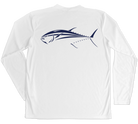 Bluefin Tuna Performance Build-A-Shirt (Back / WH)