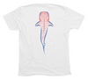 Whale Shark Red White and Blue T-Shirt