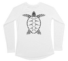 Sea Turtle Performance Build-A-Shirt (Women - Back / WH)