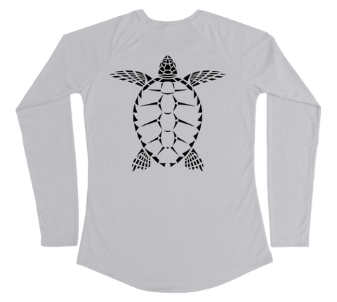 Sea Turtle Performance Build-A-Shirt (Women - Back / PG)