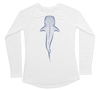 Whale Shark Performance Build-A-Shirt (Women - Back / WH)