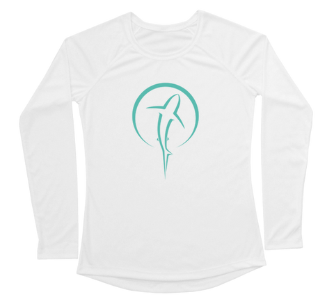 Shark Zen Performance Build-A-Shirt (Women - Front / WH)